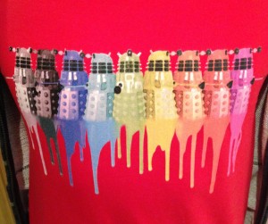 Dalek chromatic t-shirt [by J. William Grantham]