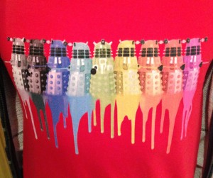 Dalek chromatic t-shirt [by J. William Grantham]