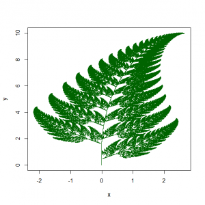 Barnsley fern [Public domain]