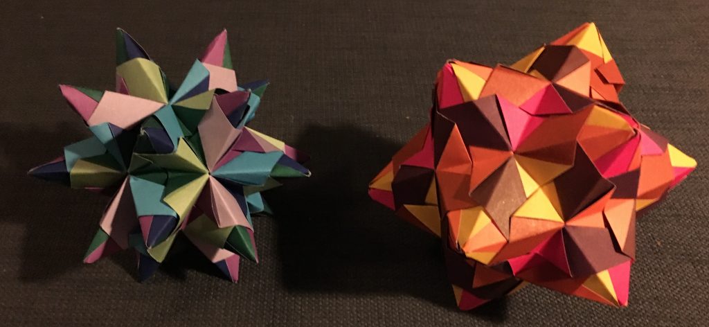 Modular origami – Polypompholyx